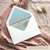 Beach Printable Envelope Liners