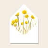 Billy Buttons Printable Envelope Liners