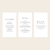 Brighton Digital Wedding Invitation Template