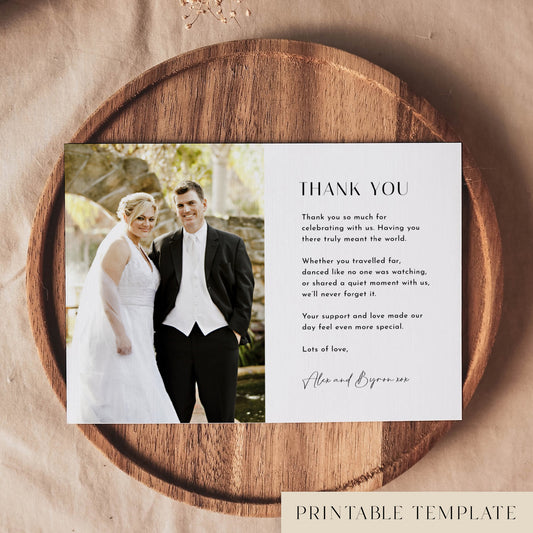 Brighton Thank You Card Template