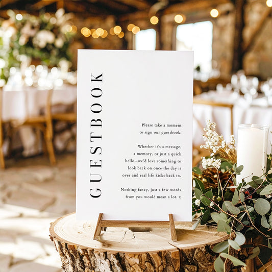 Brooklyn Guestbook Sign Template