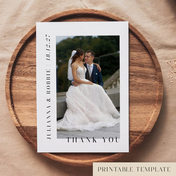 Brooklyn Thank You Card Template