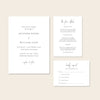Claremont Wedding Invitation Template