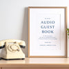 Cove Audio Guestbook Sign Template