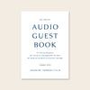 Cove Audio Guestbook Sign Template