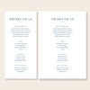 Cove Bar Menu Sign Template