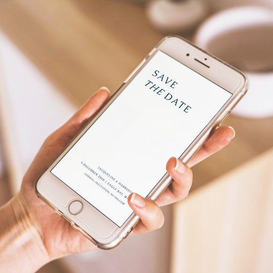 Cove Digital Save The Date Template