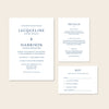 Cove Wedding Invitation Template