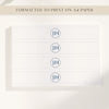 Cove Invitation Belly Band Template