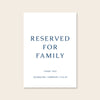 Cove Reserved Sign Template