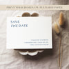 Cove Save The Date Template