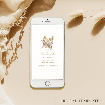 Drift Digital Save The Date Template