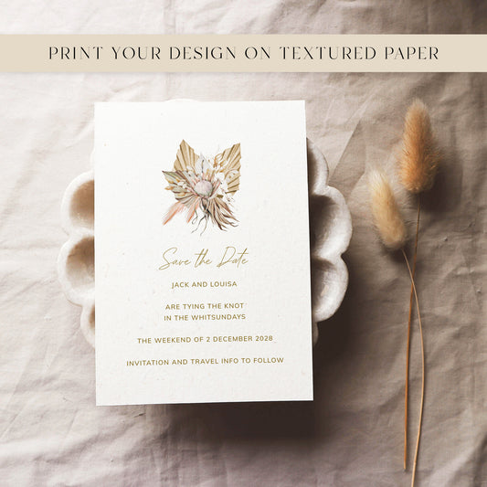 Drift Save The Date Template