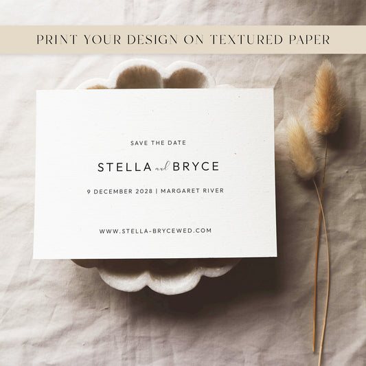 Harbour Save The Date Template