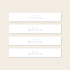 Laguna Invitation Belly Band Template