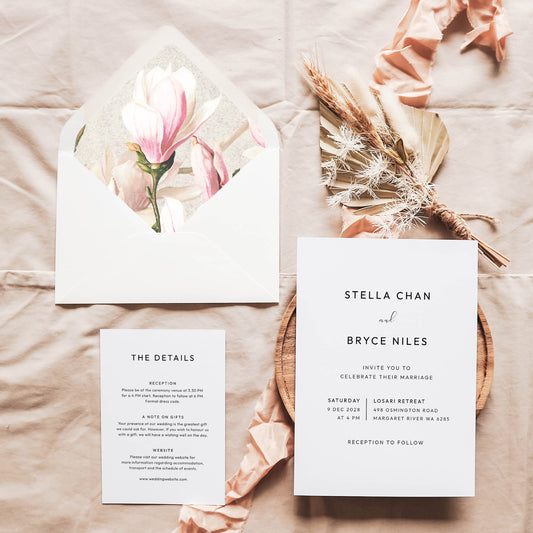 Magnolia Printable Envelope Liners
