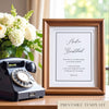 Maison Audio Guestbook Sign Template