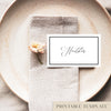 Maison Place Cards Template