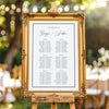 Maison Wedding Seating Chart Template (Long Tables)