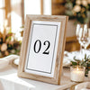Maison Table Numbers Template