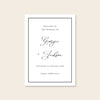 Maison Wedding Welcome Sign Template
