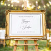 Maison Wedding Welcome Sign Template (Horizontal)