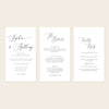 Marais Digital Wedding Invitation Template