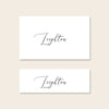Marais Place Cards Template