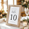 Marais Table Numbers Template