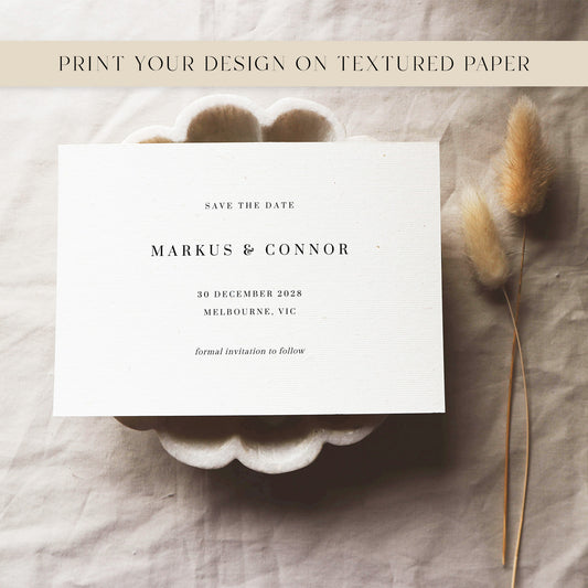 Lumen Save The Date Template