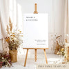 Lumen Wedding Welcome Sign Template