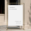 Lumen Wedding Welcome Sign Template