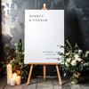 Lumen Wedding Welcome Sign Template