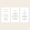 Melrose Digital Wedding Invitation Template