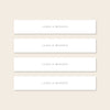 Mistral Invitation Belly Band Template