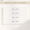 Salt Invitation Belly Band Template