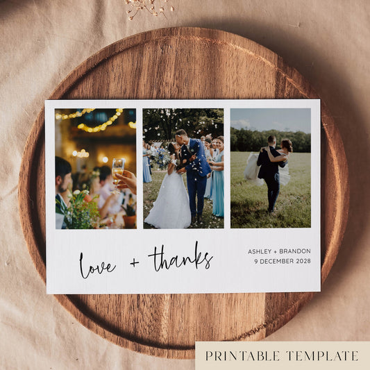 Salt Thank You Card Template