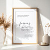 Brighton Wedding Favours Sign Template