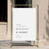 Brooklyn Wedding Welcome Sign Template