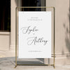 Marais Wedding Welcome Sign Template