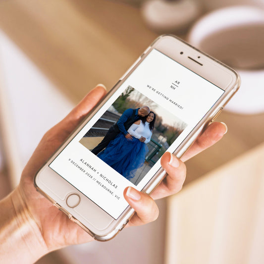 Slate Digital Save The Date Template