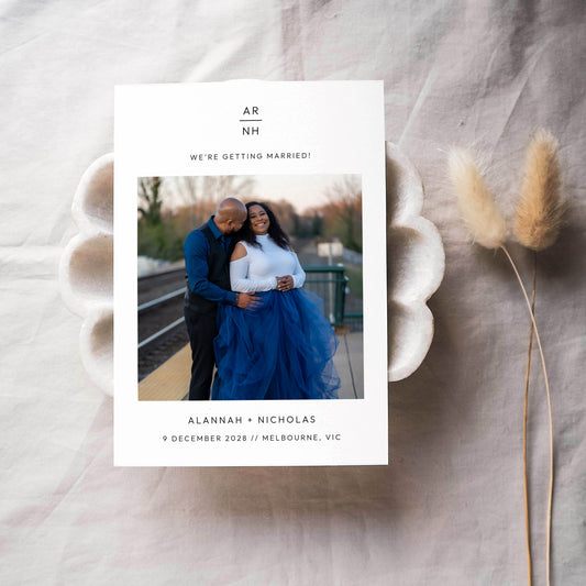 Slate Save The Date Template