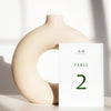 Solace Table Numbers Template