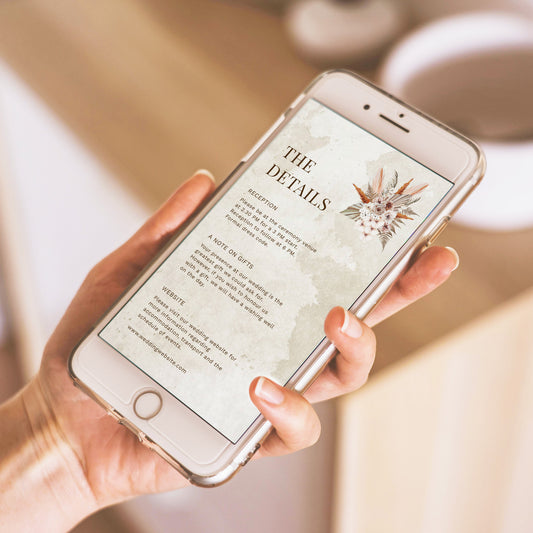 Solana Digital Wedding Invitation Template