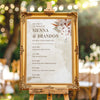 Solana Wedding Order of Events Sign Template