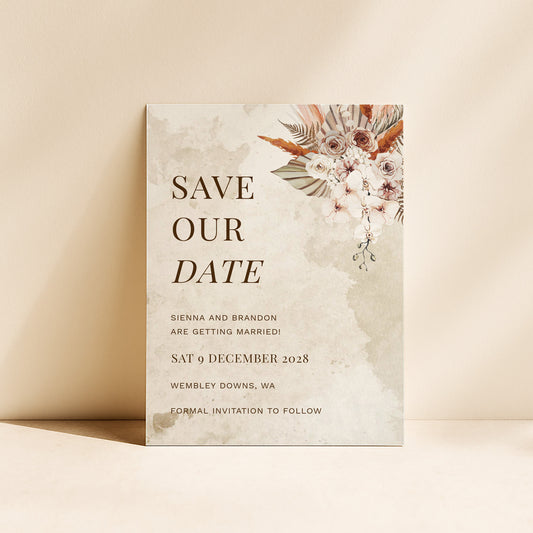 Solana Save The Date Template