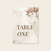 Solana Table Numbers Template