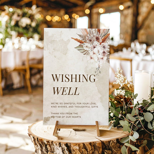 Solana Wishing Well Sign Template