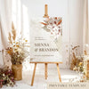 Solana Wedding Welcome Sign Template