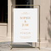 Terra Wedding Welcome Sign Template